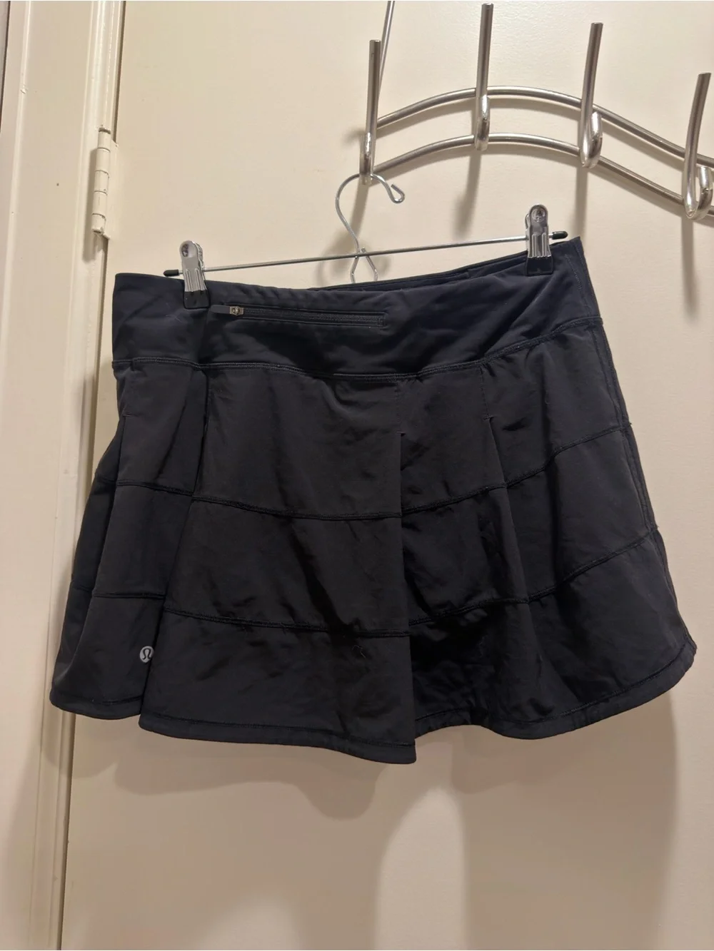 lululemon athletica Black Performance Skirt with Inner Shorts pace rivial skirt